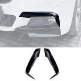 BMW 3 SERIES F30 M SPORT 2012-2019 FRONT UPPER CANARDS IN GLOSS BLACK Body Trims