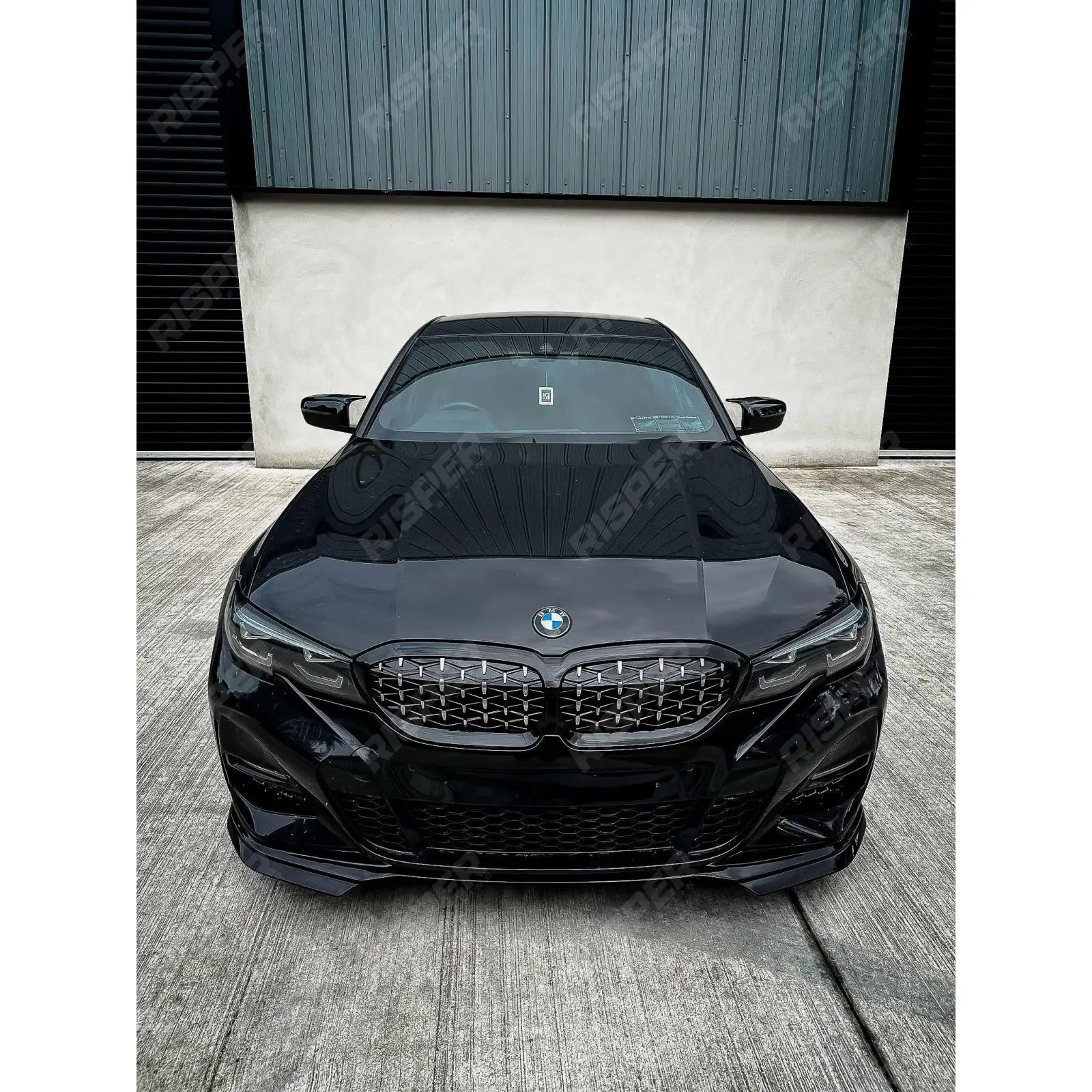 BMW 3 Series G20/G21 2018 - 2021 (pre - lci) Diamond Style Front Grill Gloss Black & Silver