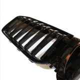 BMW 3 Series G20/G21 2018 - 2021 (Pre - LCI) Gloss Black Solid Slat Front Grill