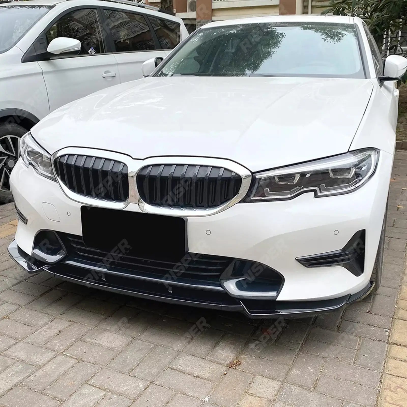 BMW 3 SERIES G20 PRE LCI 2019-2022 STANDARD (NON M SPORT) FRONT SPLITTER IN GLOSS BLACK Front Splitter