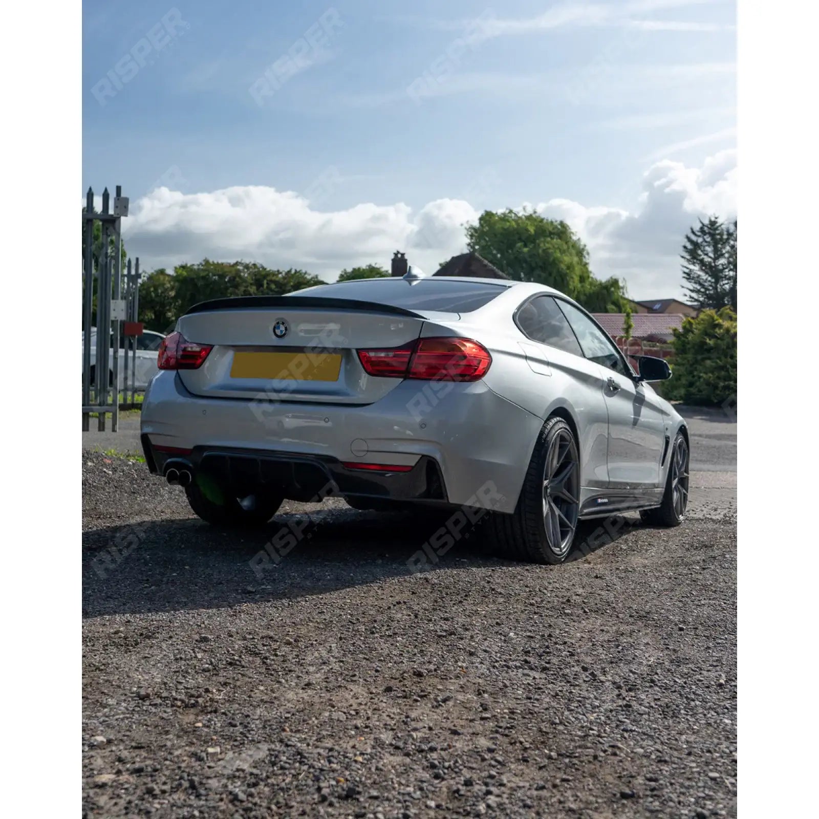 BMW 4 Series F32 2014-2020 - MP Style Rear Spoiler In Carbon Spoiler