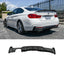 BMW 4 Series F32 F36 M Sport 2013 - 2020 Rear Diffuser Double Exit Carbon Look 00__