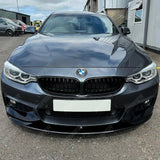 BMW 4 Series F32/F36 M Sport Front Splitter in Gloss Finish