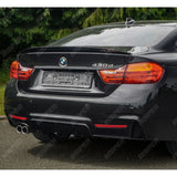 BMW 4 Series F32 M Sport 2014-2020 Gloss Black Full Aero Body Lip Kit - Diffuser 00___ Aero Kit