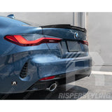 BMW 4 Series G22 2 - Door G82 M4 - Gloss Black M4 Style Rear Boot Spoiler