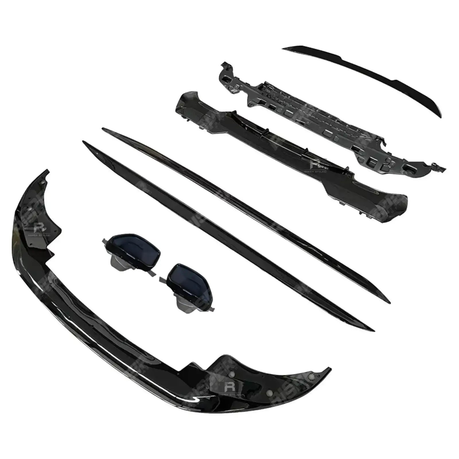 BMW 4 Series G22 2020+ M Sport - Aero Body Kit in Gloss Black Aero Kit