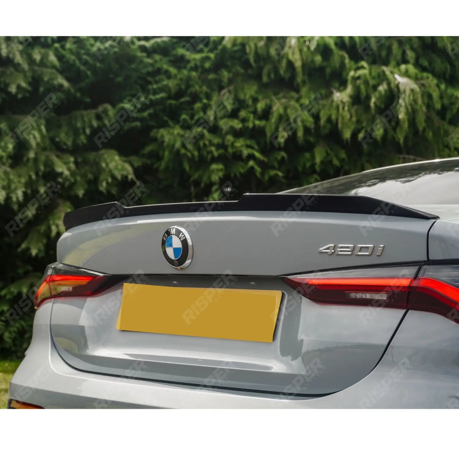 BMW 4 Series G22 2020+ M Sport - Gloss Black Full Aero Kit with Exhaust Tips Aero Kit
