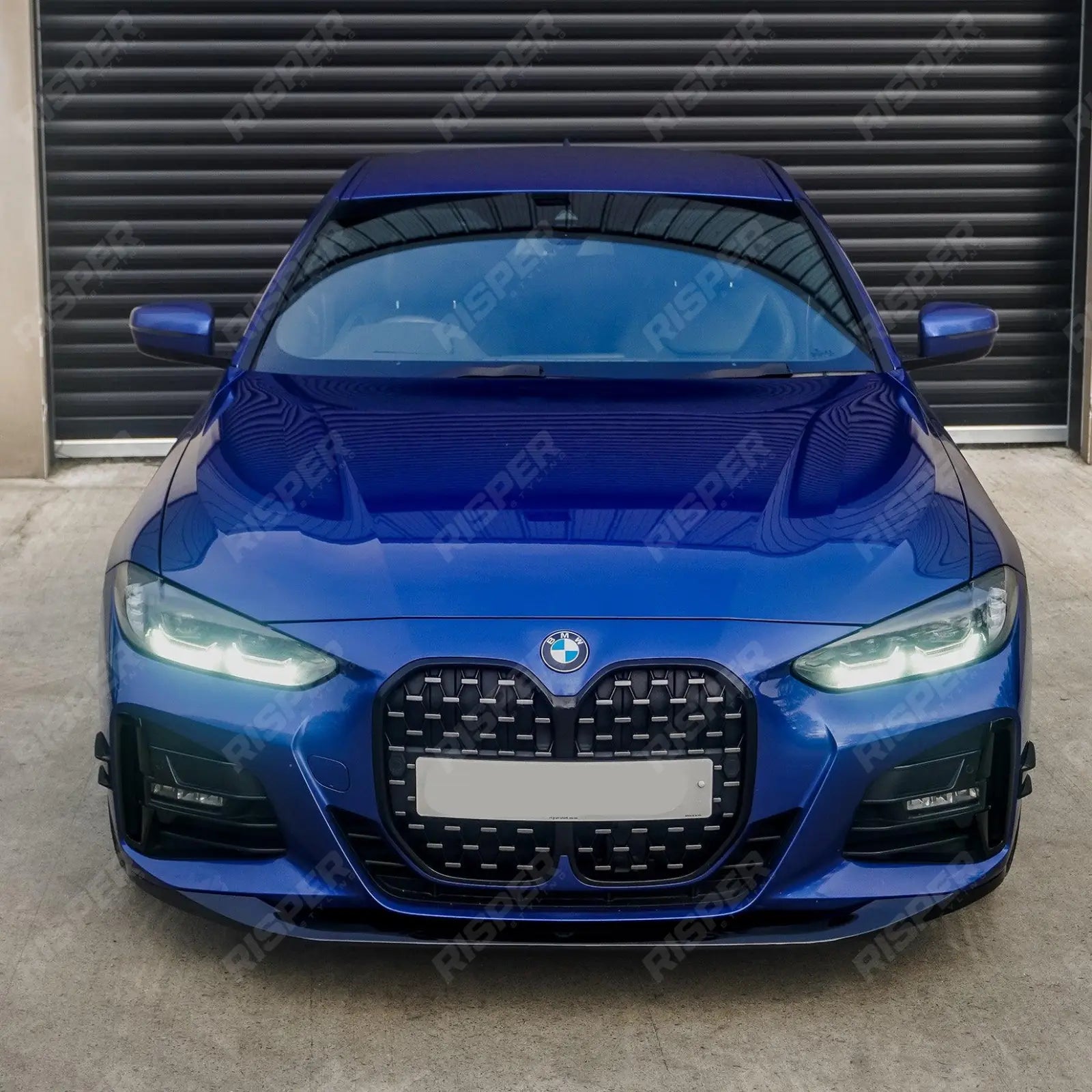 BMW 4 Series G22 2020+ M Sport - Gloss Black Full Aero Kit with Exhaust Tips