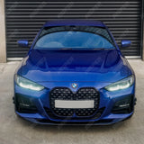 BMW 4 Series G22 2020+ M Sport - Gloss Black Full Aero Kit with Exhaust Tips