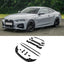 BMW 4 Series G22 2020+ M Sport - Gloss Black Full Aero Kit with Exhaust Tips Aero Kit