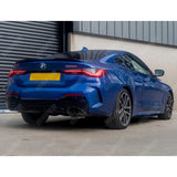 BMW 4 Series G22 2020+ M Sport - Gloss Black Full Aero Kit with Exhaust Tips