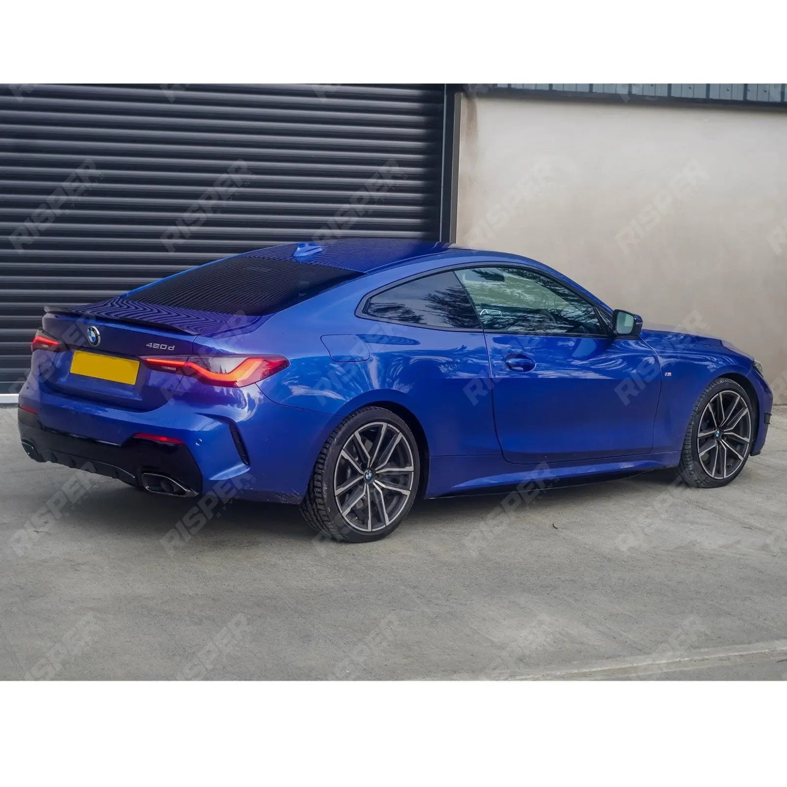 BMW 4 Series G22 2020+ M Sport - Gloss Black Full Aero Kit with Exhaust Tips