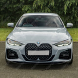 BMW 4 Series G22 2020+ M Sport - Gloss Black Full Aero Kit with Exhaust Tips Aero Kit