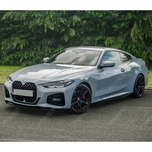 BMW 4 Series G22 M Sport 2020+ Side Skirt Splitters in Gloss Black Side Skirt Splitter