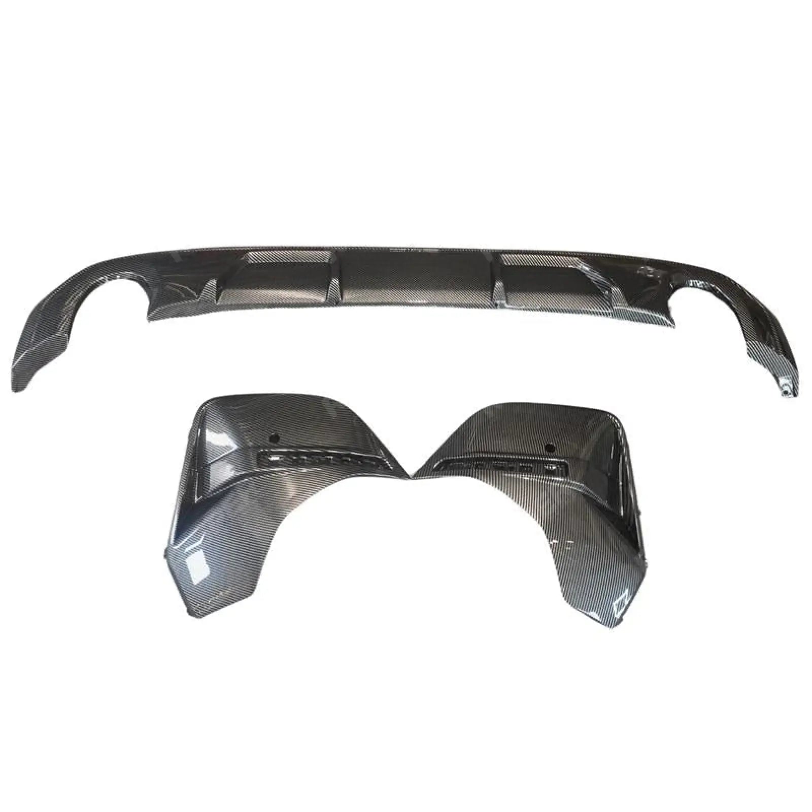 BMW 4 Series G26 M Sport MP Rear Diffuser In Carbon Look