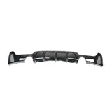 BMW 4 Series M Sport F32 F36 - Gloss Black Dual Exit Rear Diffuser