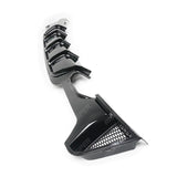 BMW 4 Series M Sport F32 F36 - Gloss Black Rear Diffuser Single Side Dual Tip