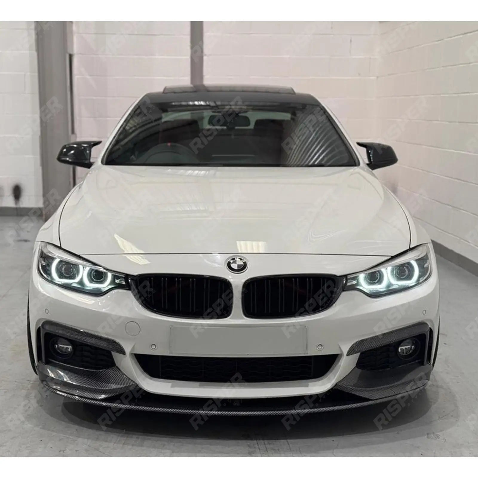 BMW 4 Series M Sport F32/F36 M Performance Front Splitter in Carbon Look