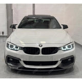BMW 4 Series M Sport F32/F36 M Performance Front Splitter in Carbon Look