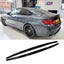 BMW 4 Series M Sport Side Skirt Splitters - F32/F36 - Gloss Black