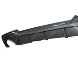 Bmw 5 Series F10 M Sport 2009 - 2017 Rear Diffuser In Carbon Look 00___