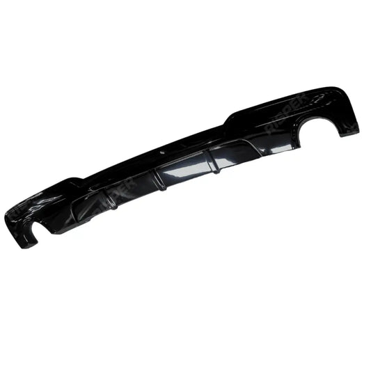 Bmw 5 Series F10 M Sport 2009 - 2017 Rear Diffuser In Gloss Black 0____0