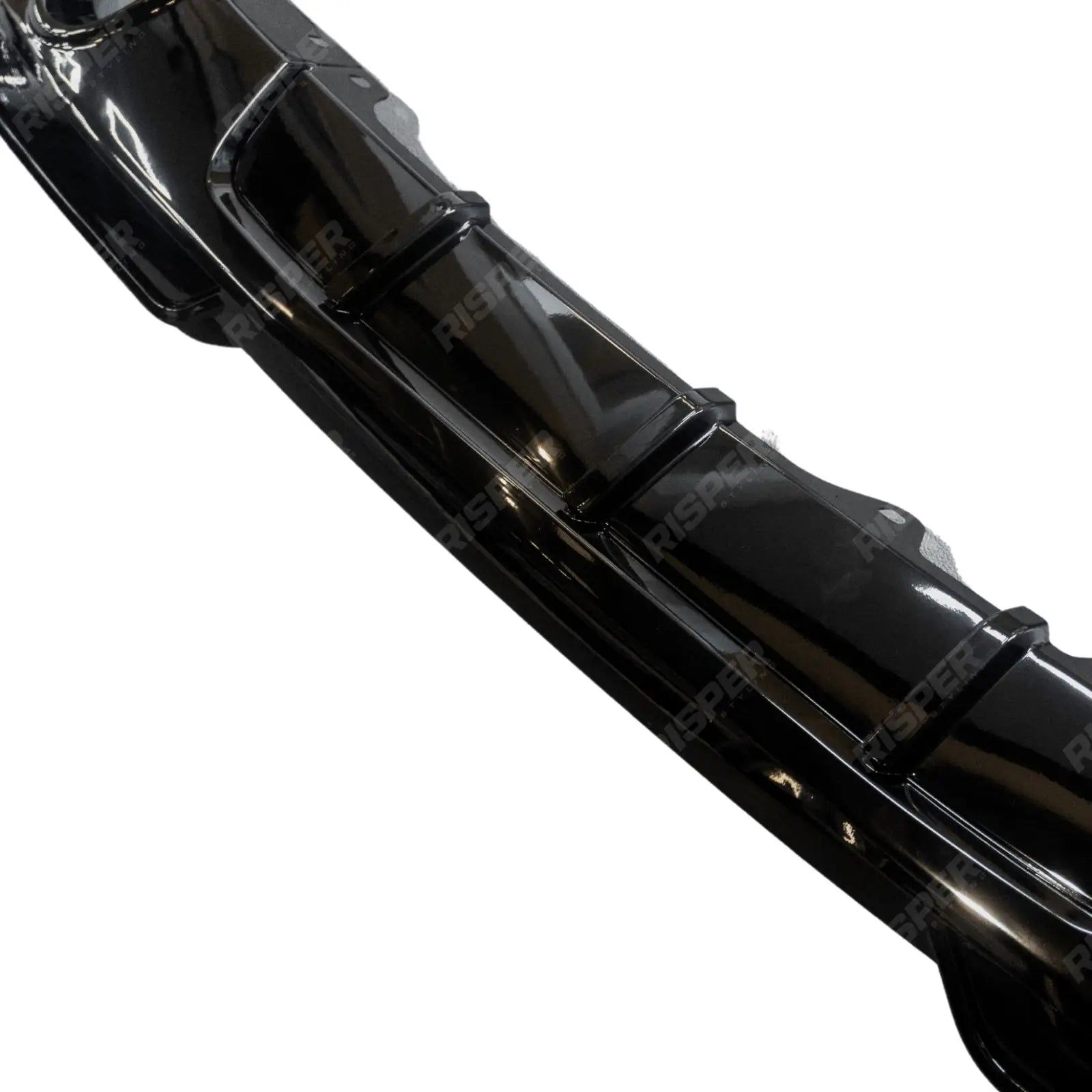 Bmw 5 Series F10 M Sport 2009 - 2017 Rear Diffuser In Gloss Black 0____0