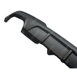 Bmw 5 Series F10 M Sport 2009 - 2017 Rear Diffuser In Matte Black 00___