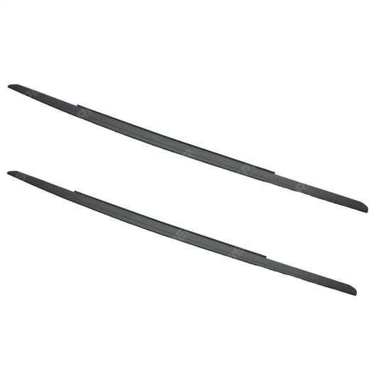 Bmw 5 Series F10 M Sport 2009 - 2017 Side Skirt Splitters In Matte Black