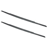 Bmw 5 Series F10 M Sport 2009 - 2017 Side Skirt Splitters In Matte Black