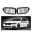 BMW 5 Series G30 G31 Pre LCI 2017 - 2020 M5 Style Solid Slat Upgrade Front Grill In Gloss Black