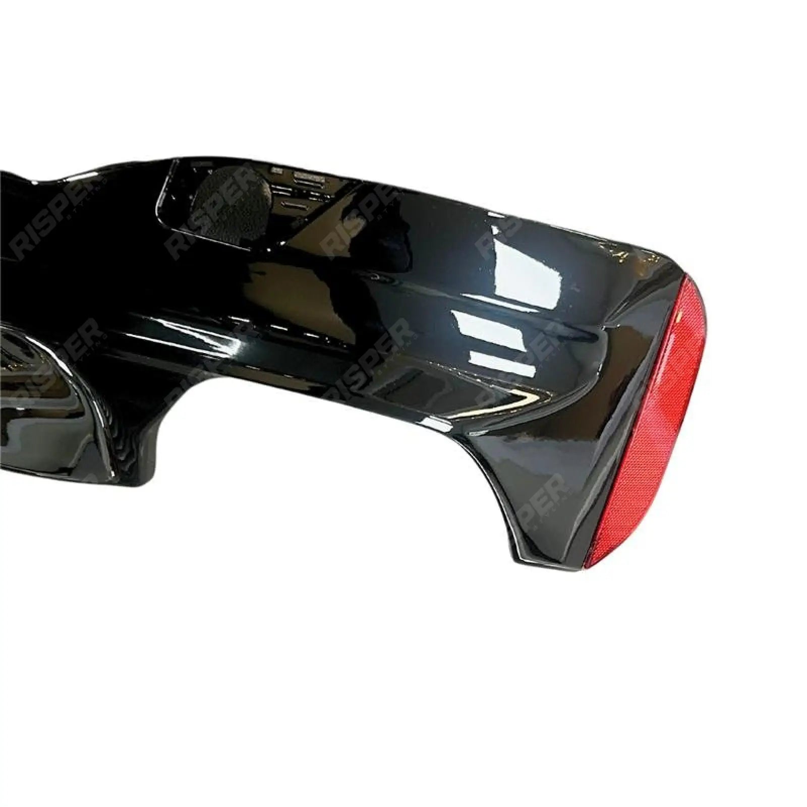 BMW 5 Series G30 G38 M Sport Pre LCI 2018 - 2022 CS Rear Diffuser In Gloss Black