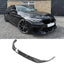 BMW 5 Series G30 M Sport LCI Facelift 2021+ Gloss Black Front Splitter Lip