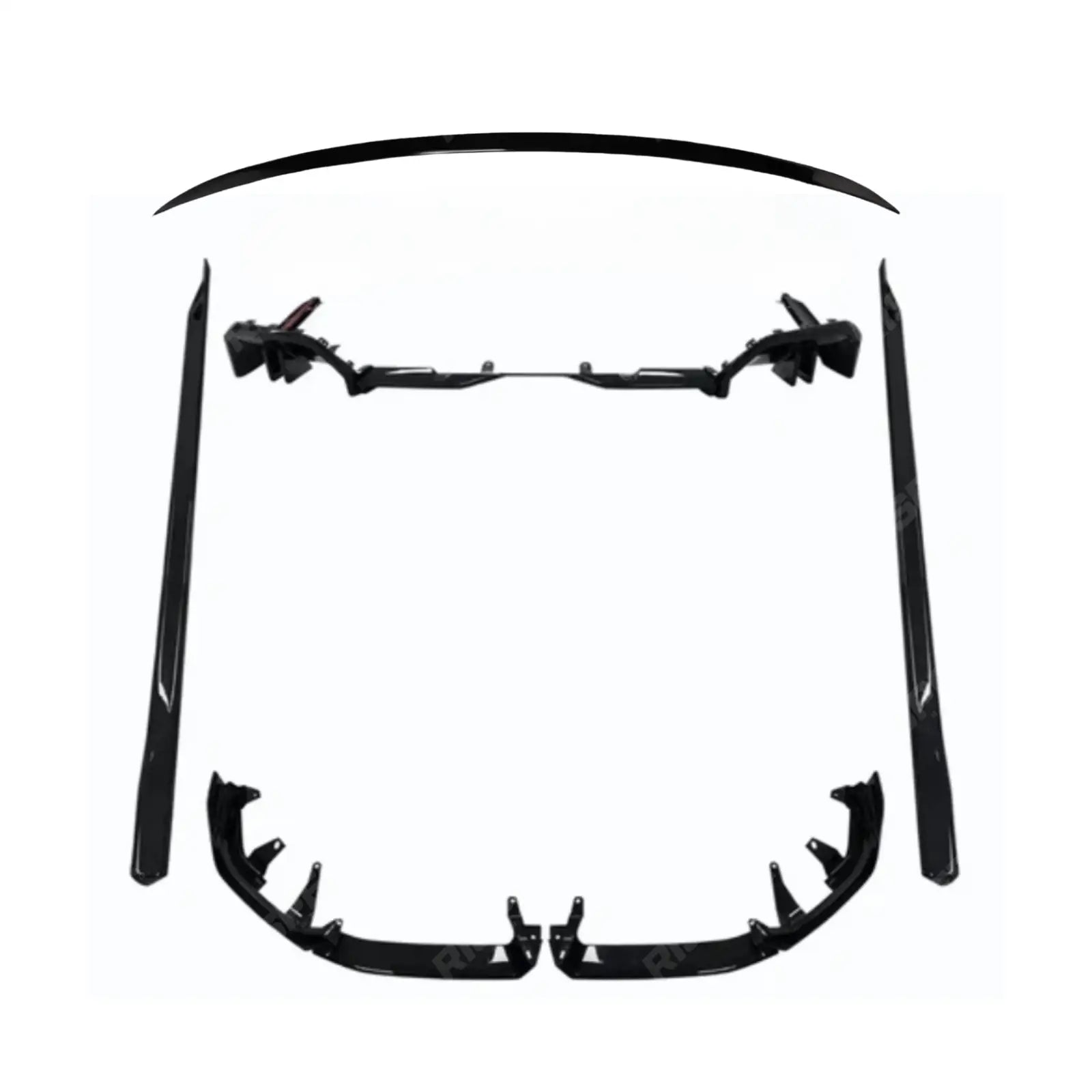 Bmw 5 Series G60 2024 On M Sport Aero Kit In Gloss Black