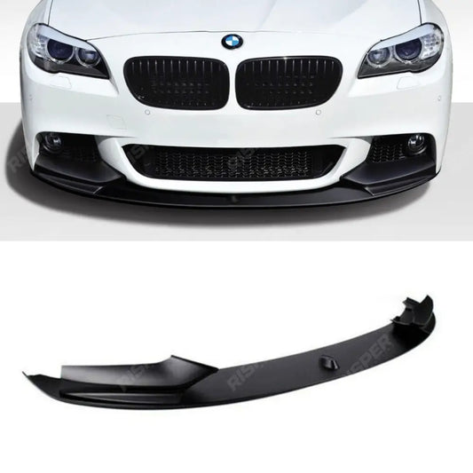 BMW 5 Series M Sport F10 F11 2009 - 2017 - M Performance Front Splitter in Matte Black
