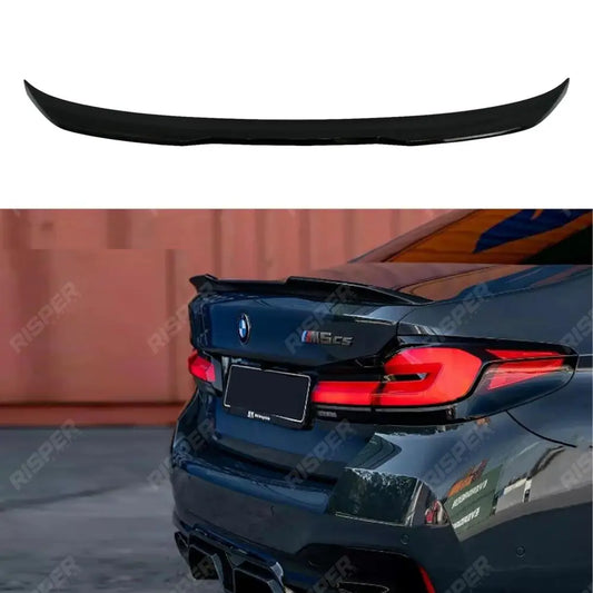BMW 5 Series M5 G30 F90 - Gloss Black CS Style Rear Spoiler