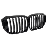 BMW G05 LCI 2023+ Single Slat Front Grill In Gloss Black