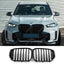BMW G05 LCI 2023+ Single Slat Front Grill In Gloss Black Grilles