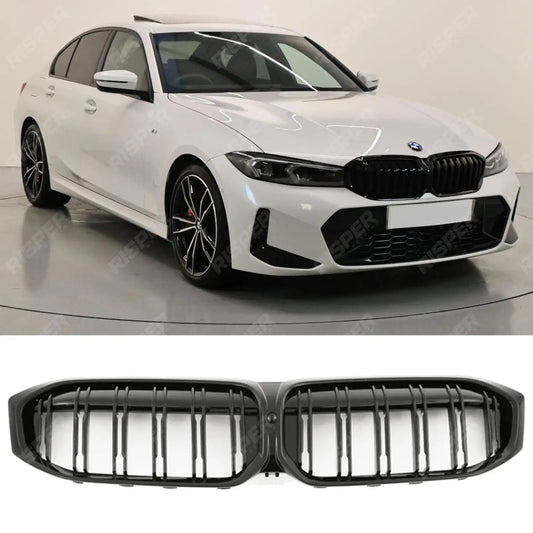 Bmw G20/G21 3 Series LCI Gloss Black M Style Front Grille