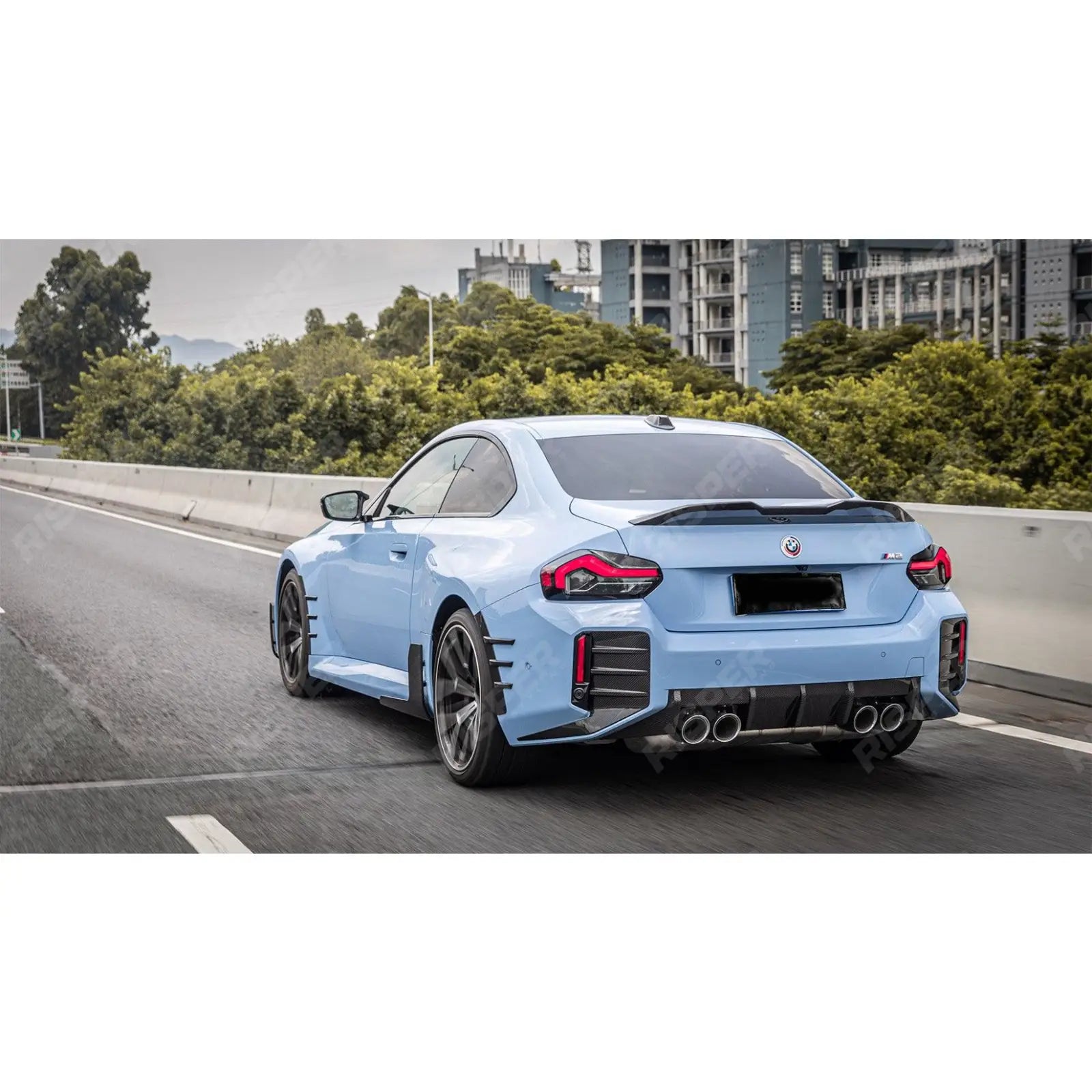 BMW M2 G87 2023+ PRE PREG CARBON FIBRE OEM STYLE REAR DIFUSER