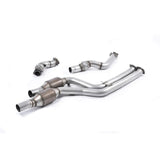 BMW M3 F80 / M4 G82 - Milltek Sport Large Bore Downpipes with Hi - Flow Sports Cat