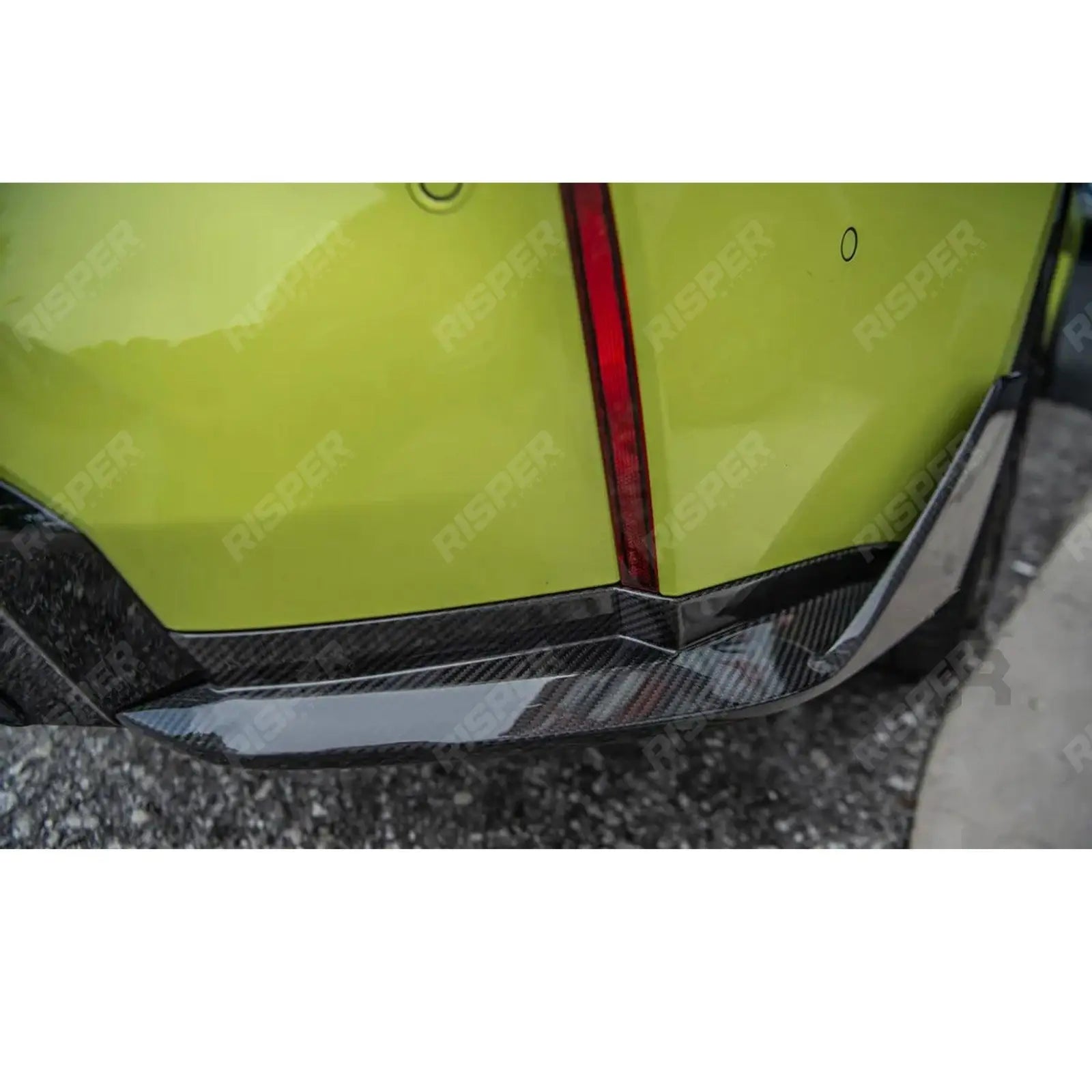 BMW M3 G80 - PRE PREG CARBON FIBRE M PERFORMANCE REAR BUMPER WINGLETS