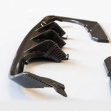 BMW M3 M4 Series F80 F82 V - Style Rear Diffuser in Carbon Look