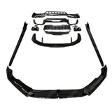 BMW X3 2021-2024 LCI Full Aero Kit With Exhaust Tips In Gloss Black Aero Kit