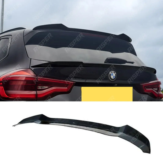 BMW X3 G01 2018-2021 M Sport Rear Spoiler Cap in Gloss Black Spoiler