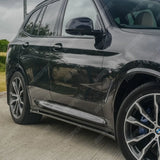 BMW X3 G01 M Sport 2018-2021 - RISPER Side Skirt Splitters - Gloss Black Side Skirt Splitter