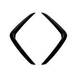 BMW X3 G01 & X4 G02 2020+ M Sport Front Canards In Gloss Black Body Trims