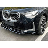 BMW X3 G45 2025+ M Sport Front Splitter In Gloss Black Front Splitter