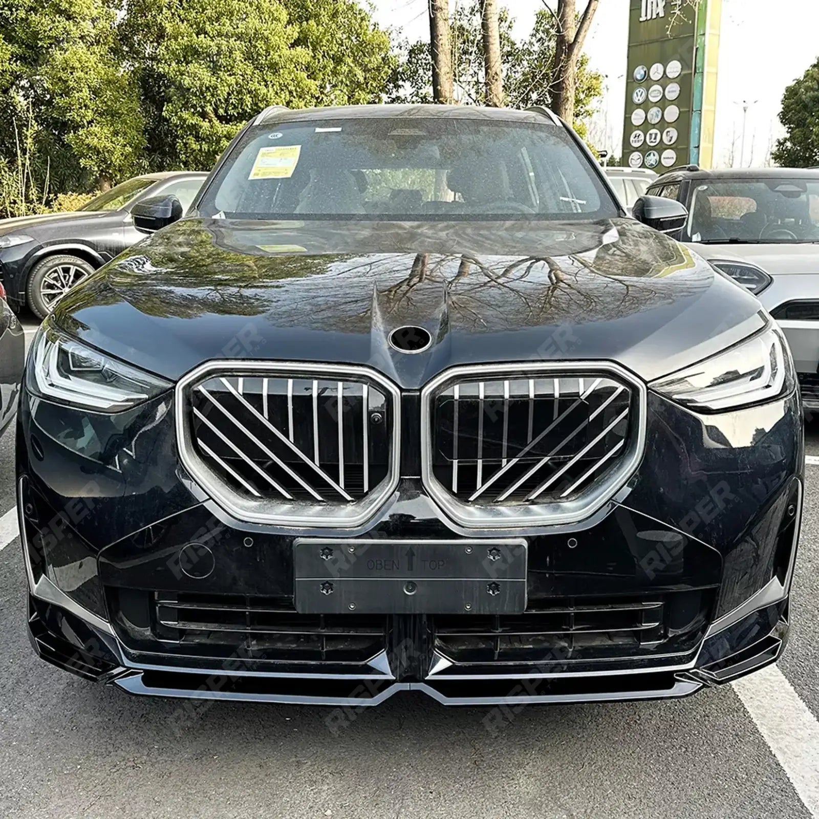 BMW X3 G45 2025+ M Sport Front Splitter In Gloss Black Front Splitter