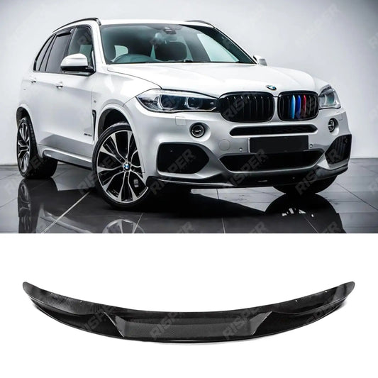 BMW X5 F15 M Sport 2013 - 2018 - Front Splitter Lip in Carbon Look